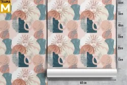 Carta da Parati Astratta Moderna