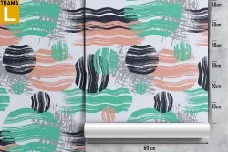 Modern abstract wallpaper decoration.