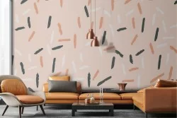 Modern abstract wallpaper decoration.