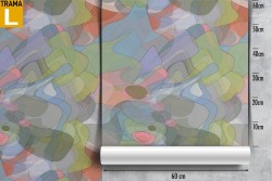 Abstract pattern wallpaper decoration.