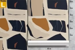 Vintage abstract wallpaper decoration.