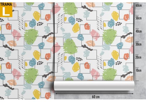 Vintage abstract wallpaper decoration. 2