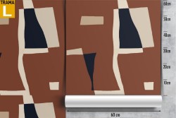 Vintage abstract wallpaper decoration.