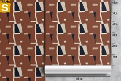 Wallpaper Design and Vintage Abstract Styles