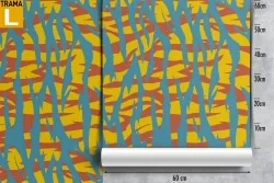 Vintage abstract wallpaper decoration.
