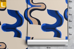 Vintage abstract wallpaper decoration.