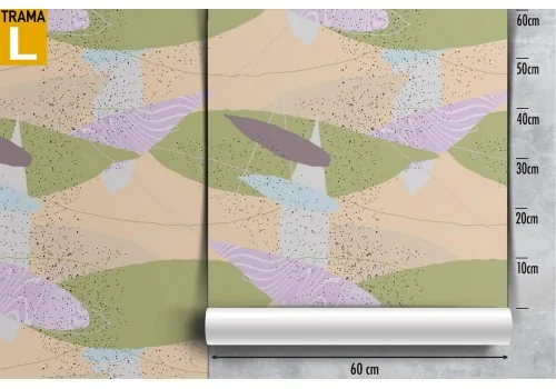 Vintage abstract wallpaper decoration. 2