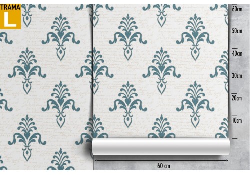Vintage damask wallpaper decoration. 2