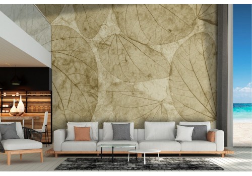 Antique marble surface wallpaper with carvings