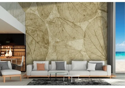 Antique marble surface wallpaper with carvings