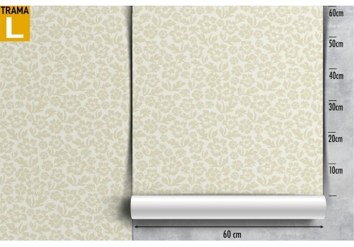 Vintage flower wallpaper decoration. 2