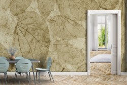 Antique marble surface wallpaper with carvings