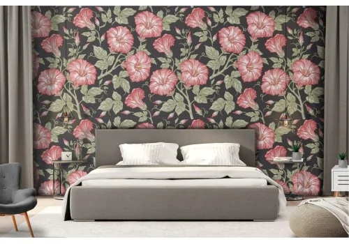 Vintage flower wallpaper decoration.139