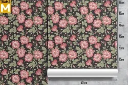 Vintage Nature Flowers Wallpaper