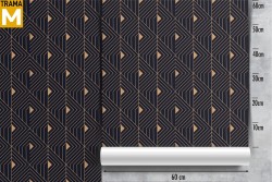 Art Deco Geometric Wallpaper
