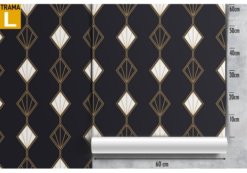 Art Deco Geometric Wallpaper Decoration. 2