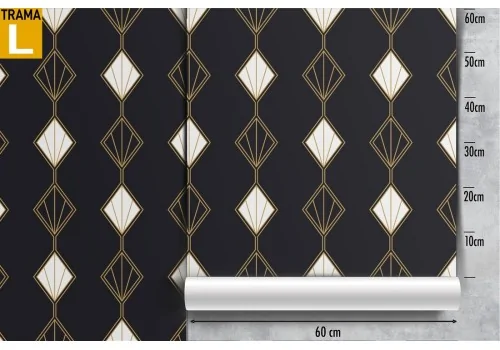 Art Deco Geometric Wallpaper Decoration. 2
