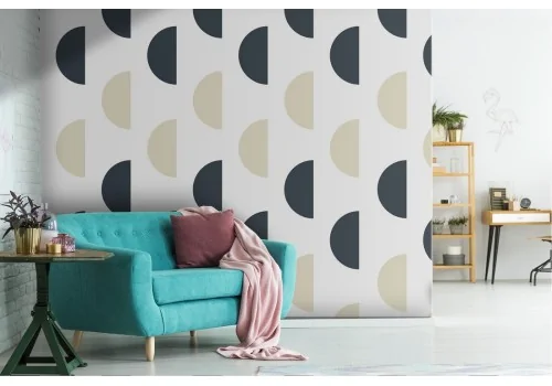 Modern geometric pattern wallpaper decoration.151