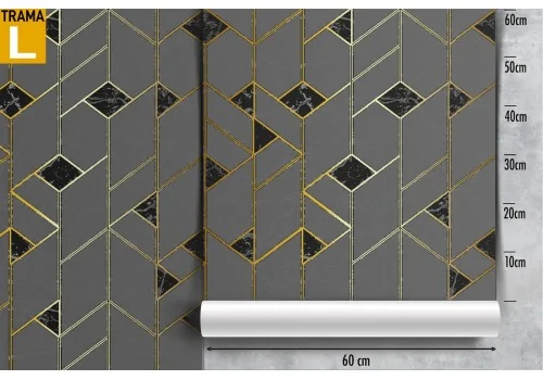 Carta da Parati decorazione geometrica moderna. 2