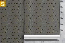 Carta da Parati Design e Stili Geometrica Moderna