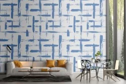 Carta da Parati decorazione geometrica moderna.