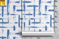 Modern geometric wallpaper decoration.
