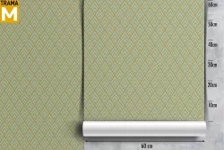 Carta da Parati Art Déco Geometrica Vintage
