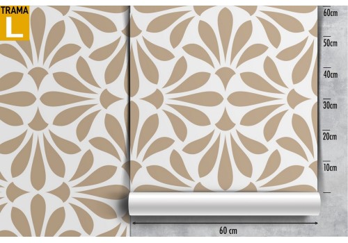 Vintage geometric pattern wallpaper decoration. 2