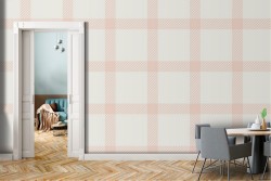 Vintage geometric wallpaper decoration.