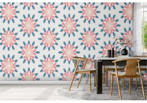 Vintage geometric wallpaper decoration.167