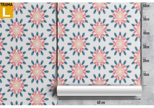 Vintage geometric wallpaper decoration. 2