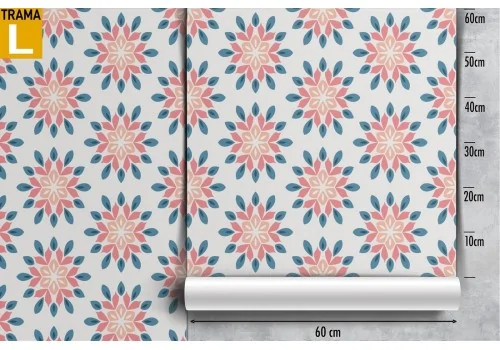 Vintage geometric wallpaper decoration. 2
