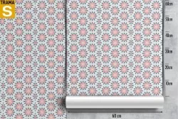 Carta da Parati Design e Stili Geometrica Vintage