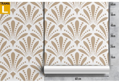 Vintage geometric wallpaper decoration. 2