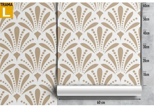 Vintage geometric wallpaper decoration. 2