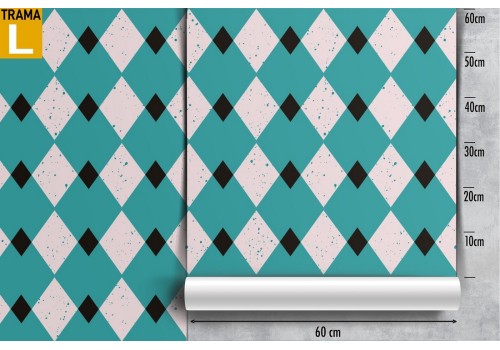 Vintage geometric wallpaper decoration. 2