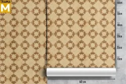 Carta da Parati Geometrica Vintage