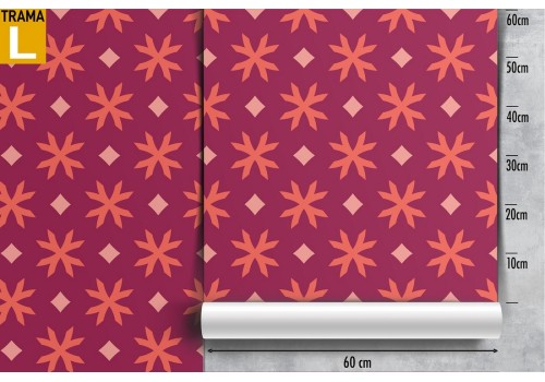 Vintage geometric wallpaper decoration. 2