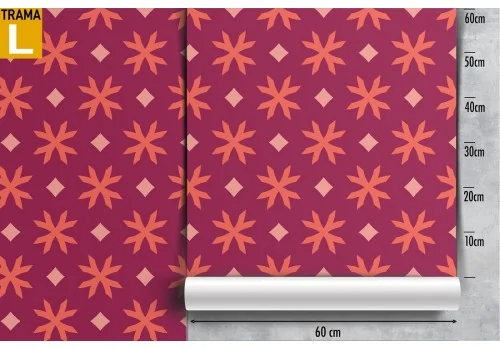 Vintage geometric wallpaper decoration. 2