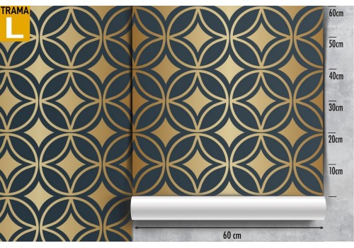 Vintage geometric wallpaper decoration. 2