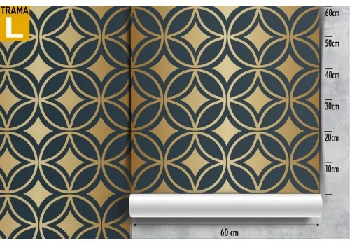 Vintage geometric wallpaper decoration. 2