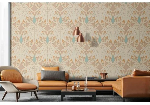 English vintage wallpaper decoration.180