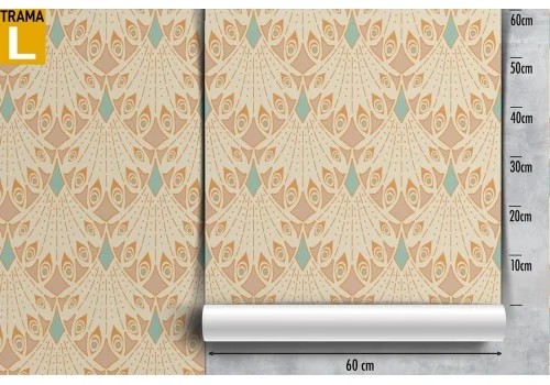 English vintage wallpaper decoration. 2