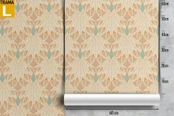 English vintage wallpaper decoration.