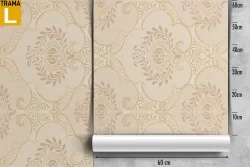 English vintage wallpaper decoration.
