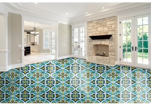 Vintage tile wallpaper decoration.182