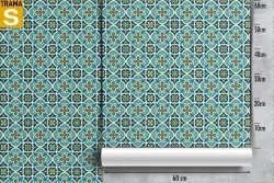 Wallpaper Design and Styles Surfaces and Textures Vintage Tiles
