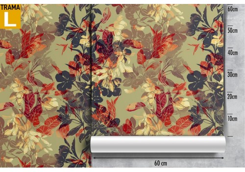 Wallpaper decoration nature abstract flowers. 2