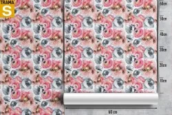 Wallpaper Design and Styles Flora and Fauna Paintings and Watercolors Flowers Nature