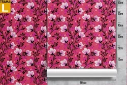 Wallpaper decoration nature flowers.